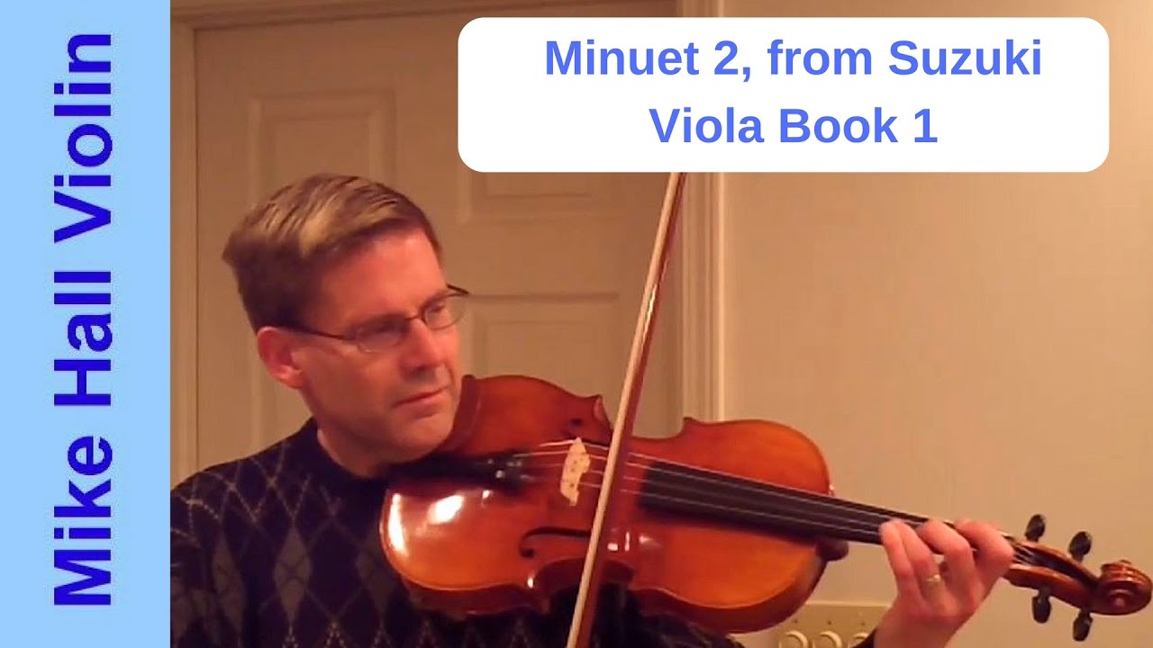 Minuet 2 - #16 from Suzuki Viola Book 1