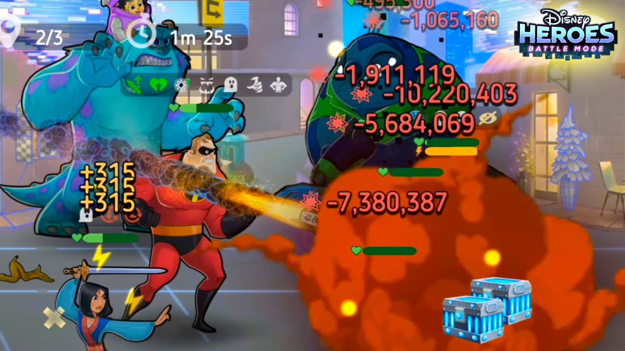 Disney Heroes Battle Mode CHAPTER 45 GRINDING Gameplay Walkthrough
