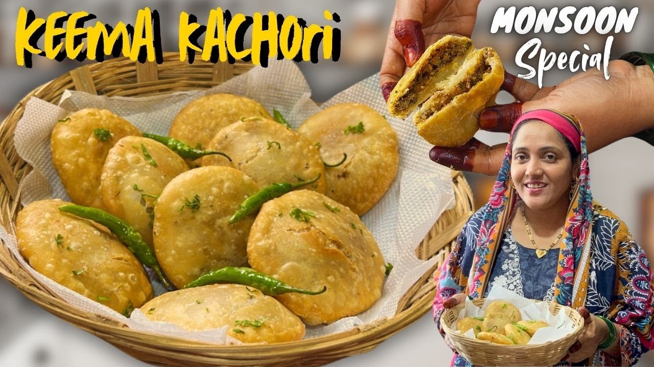 Monsoon Special Khasta KEEMA KACHORI | हलवाई जैसी खस्ता कीमा कचौरी | Stuffed Keema Kachori | 2025