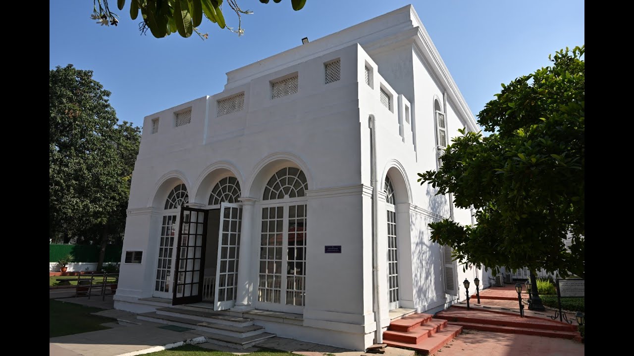 Mahatma Gandhi Lived Here at Birla House, New Delhi, India