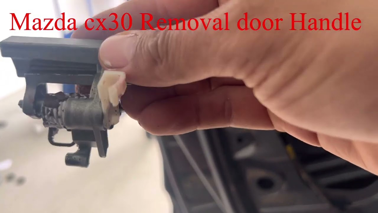 Mazda cx 30 2021 how to remove door handle