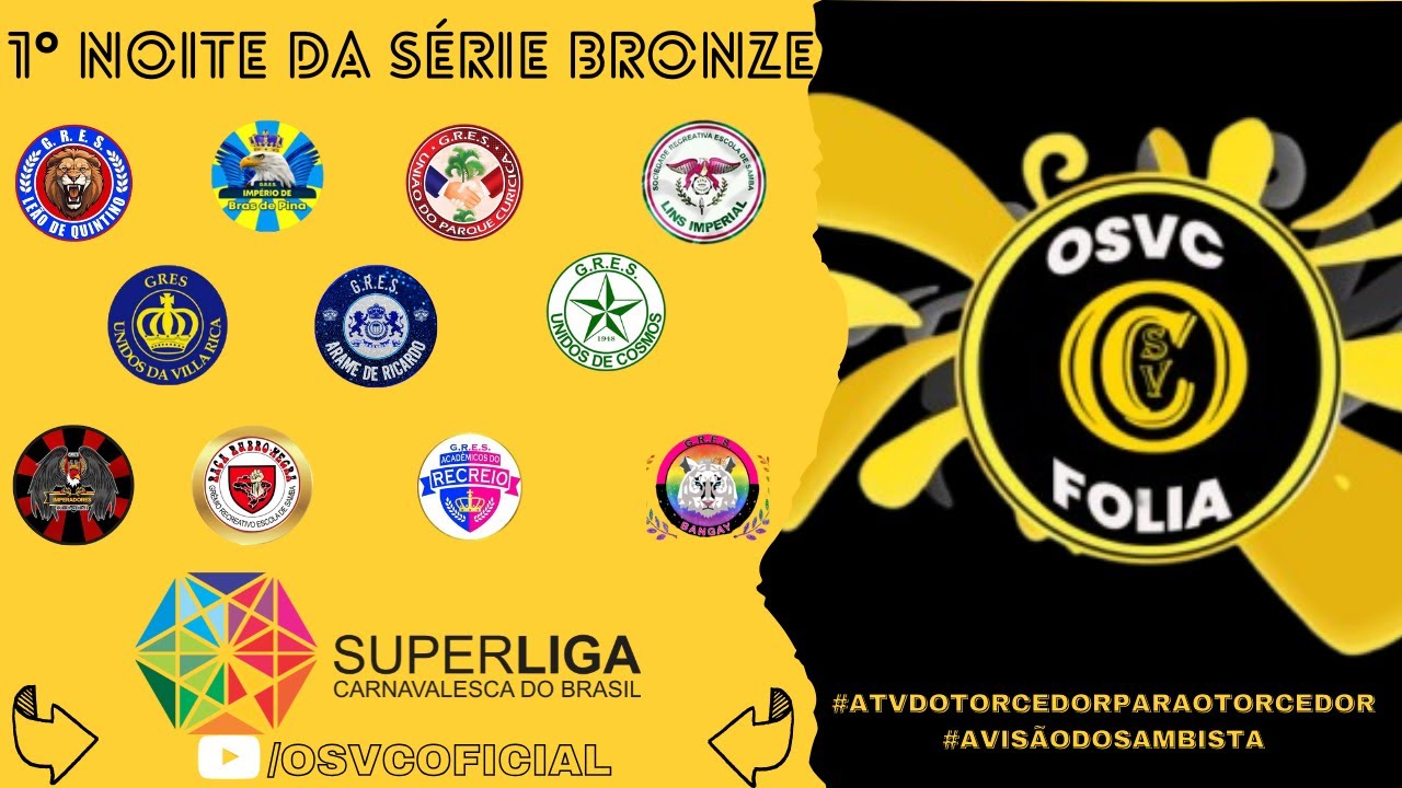 1° Dia da Série Bronze - Superliga Carnavalesca do Brasil - 07/03/25