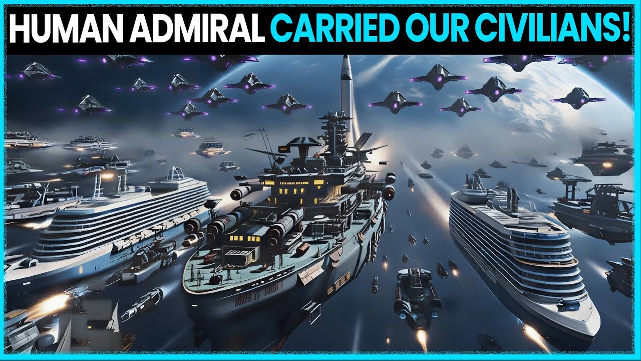 Show Mercy? The Human Admiral And A Smile Crossed Their Faces As The Ship Carried Our Civilians!