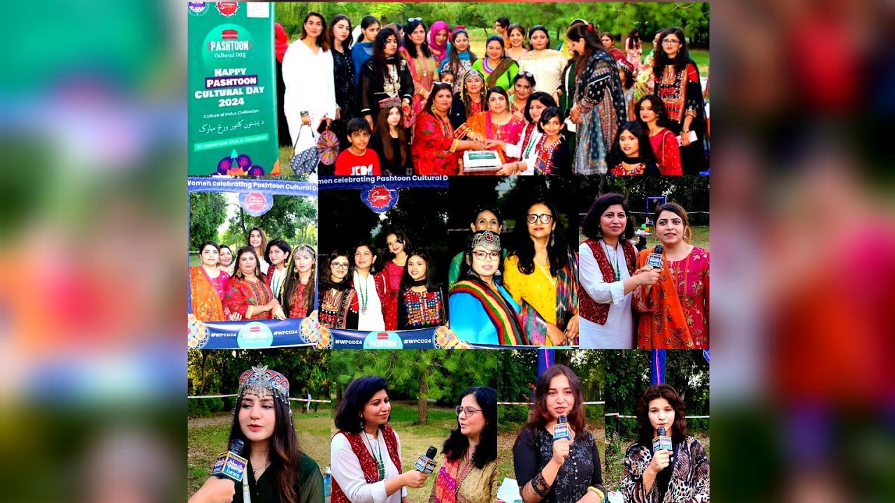 Women and Children Observed Pashtoon Cultural Day with Zeal in Islamabad Organized By Soormiyun