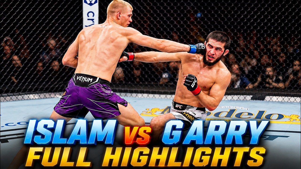 Islam Makhachev vs Ian Machado Garry &ndash; FULL FIGHT HIGHLIGHTS | UFC 330