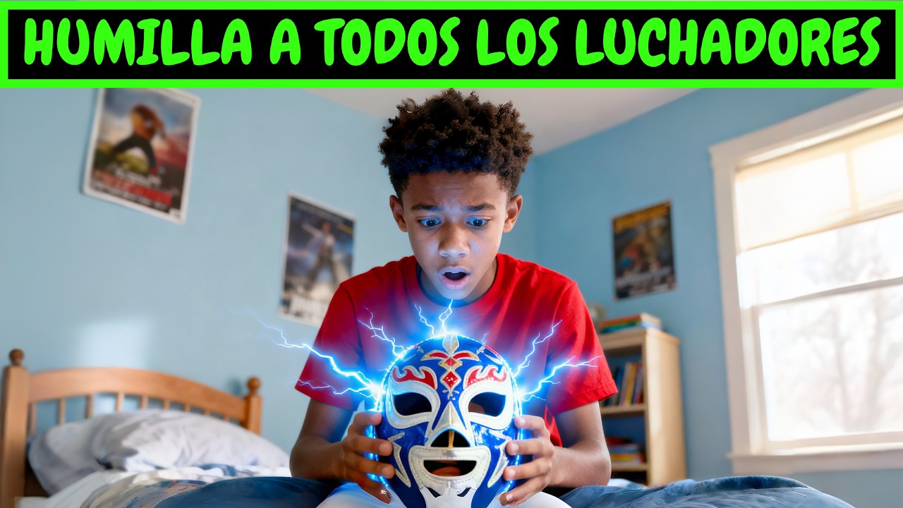 Chico Débil Encuentra una Máscara Antigua y se Convierte en una Estrella de Lucha Libre