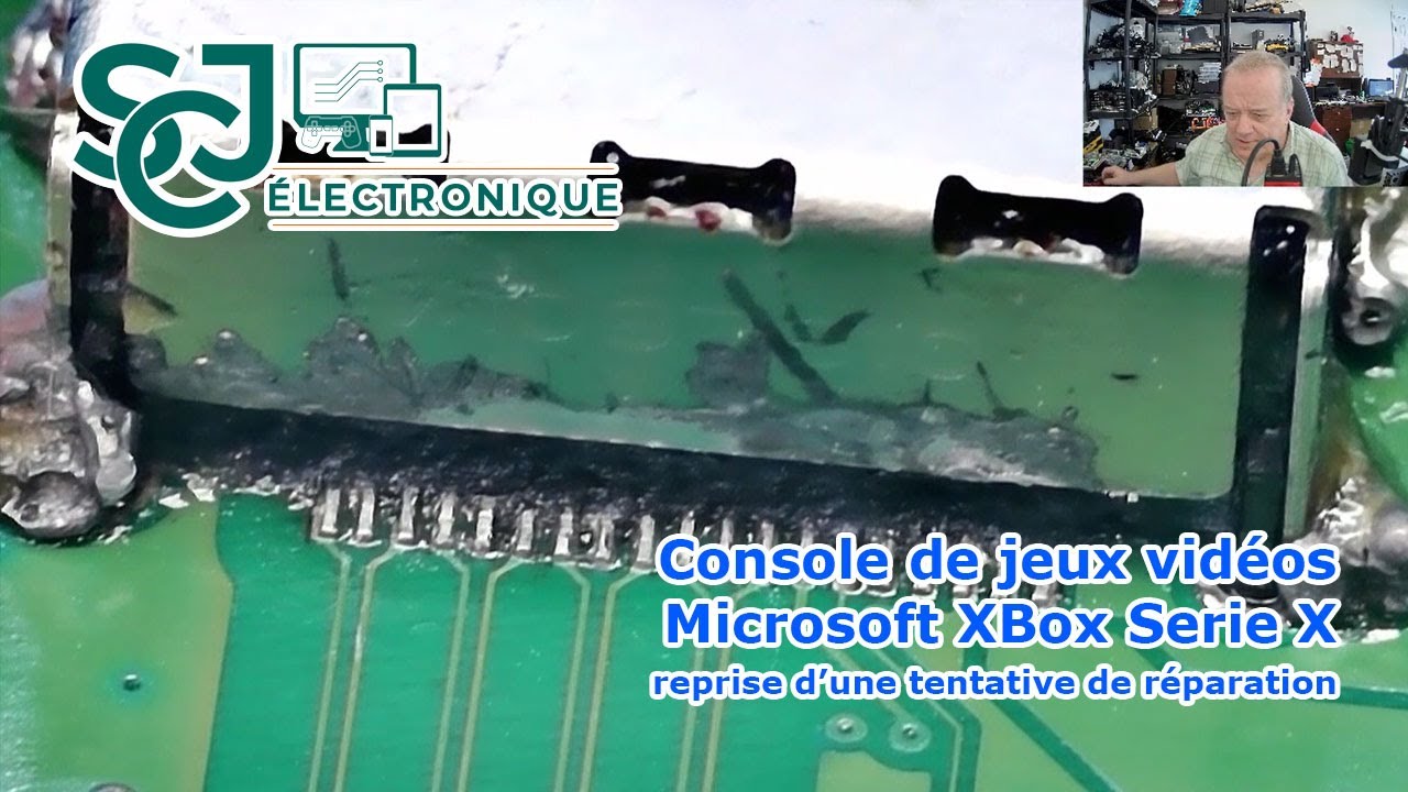 Microsoft XBox Serie X remplacement du port HDMI | SJC Électronique