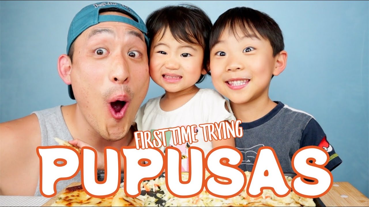 TRYING PUPUSAS FOR THE FIRST TIME!