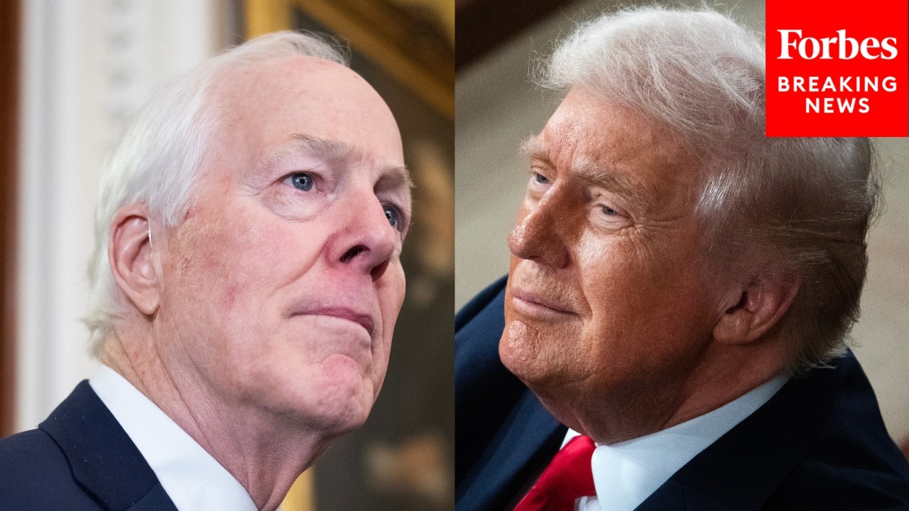 John Cornyn Celebrates Trump's SOTU Address, Sounds The Alarm On 'Runaway' National Debt