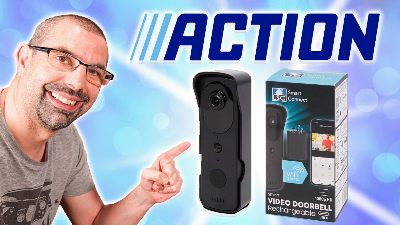 JE TESTE UNE SONNETTE VIDEO CONNECTEE DE ACTION
