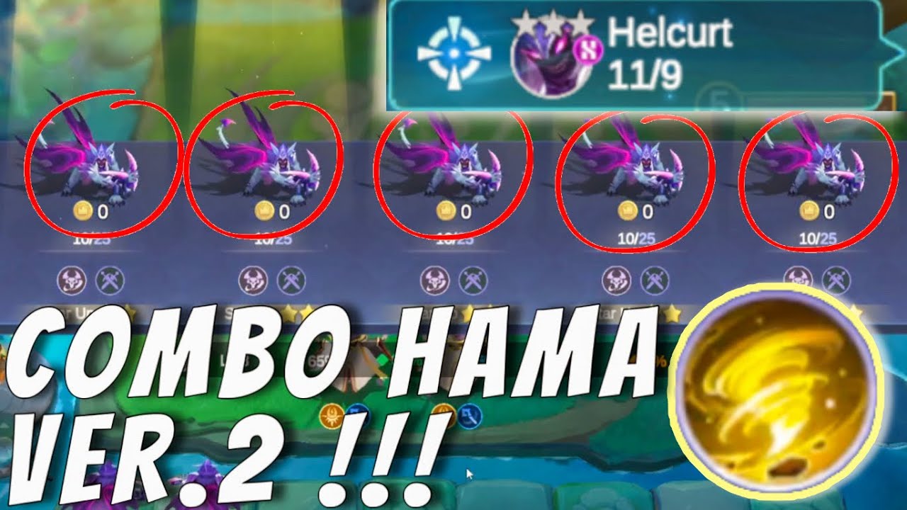 COMBO HAMA KECOAK!! GAMEPLAY ASIK PUSH GALAK DARI AWAL!!