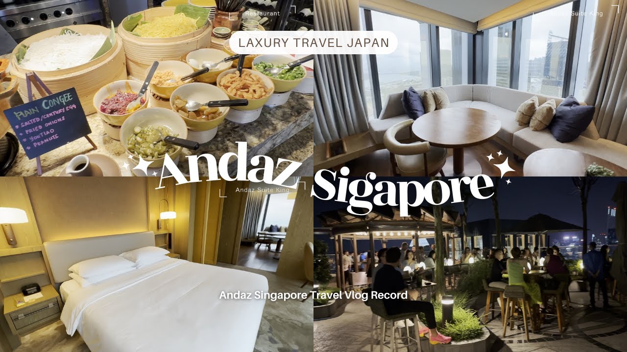 Must-Stay Hotel! Full Vlog Tour of Andaz Singapore