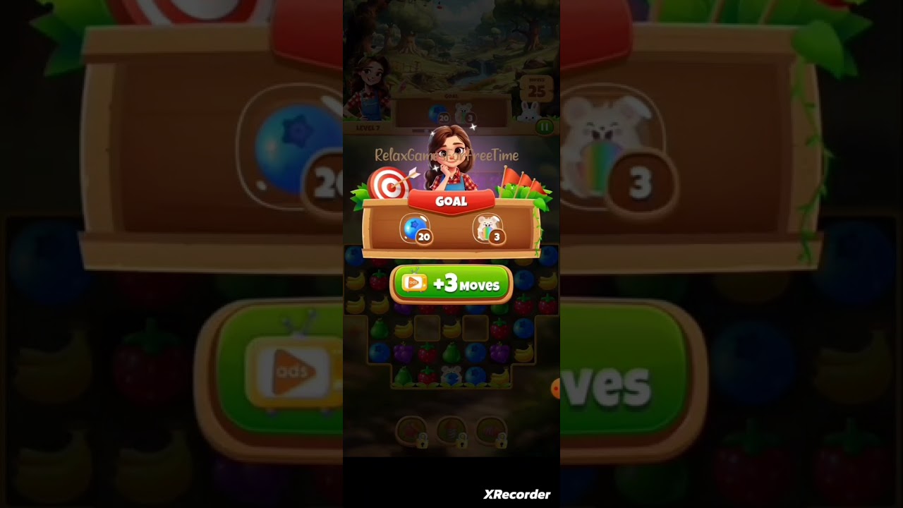 Fruit Quest: Match 3 Game - Levels 1-10 gameplay - match logic puzzle game walkthrough #gameplay