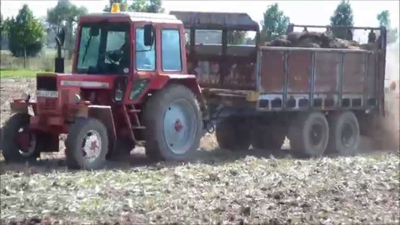 DDR Mist streuen im Oderbruch
