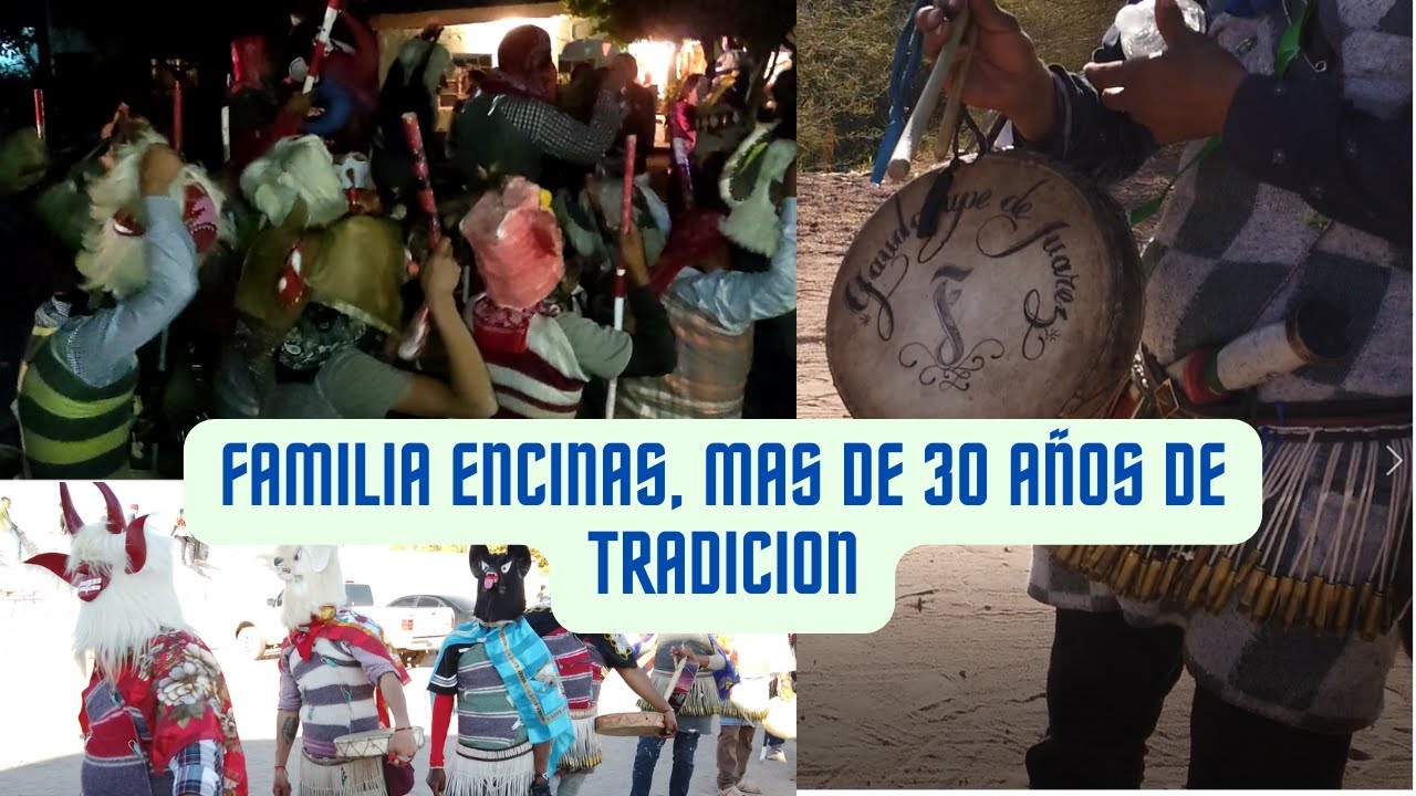 Tradición etnia Yaqui - Mayo / Fariseos / Sur de Sonora / Familia Encinas