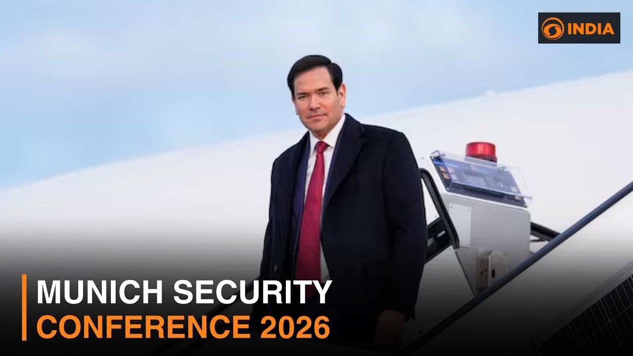 Marco Rubio to address Munich Security Conference 2026 | US–Europe tensions rise | DD India