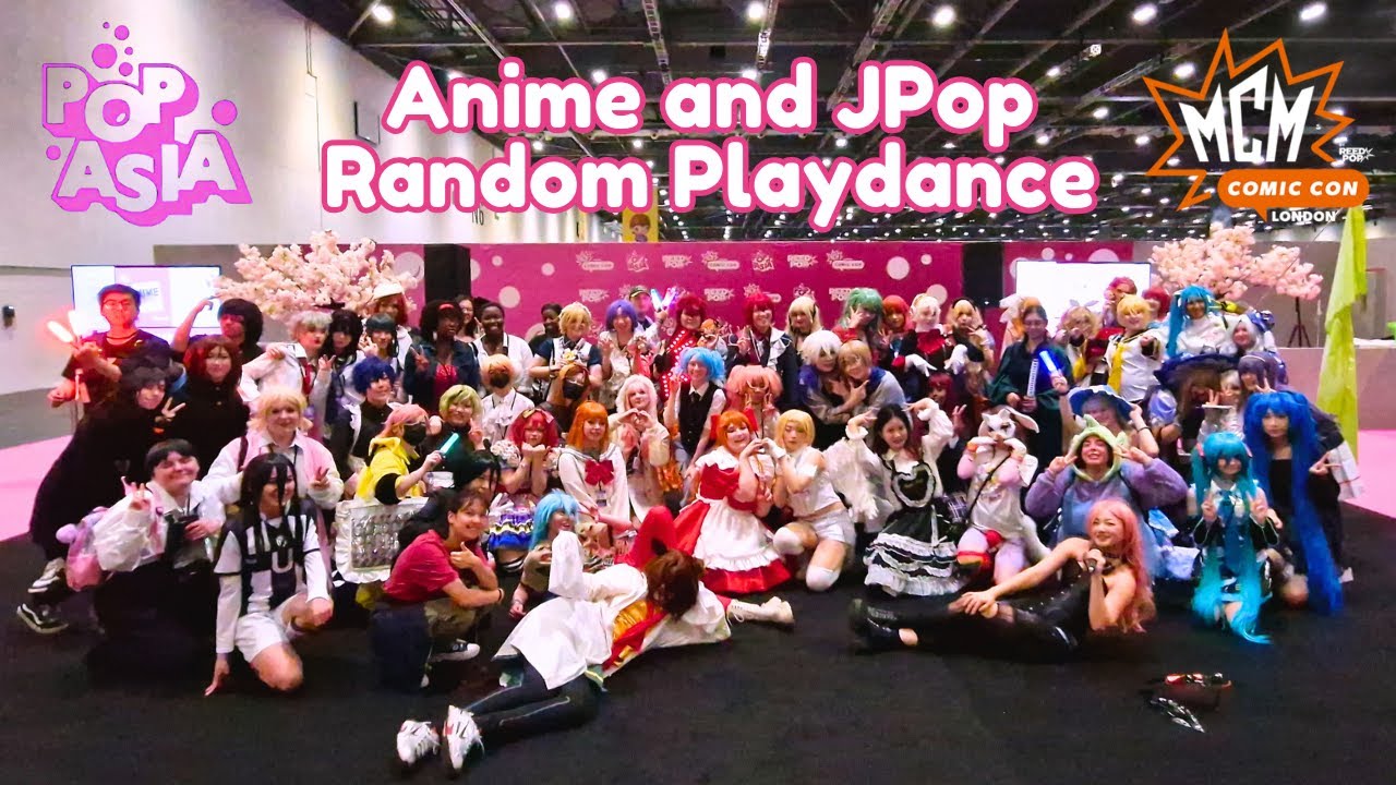 Anime Random Dance at Pop Asia! [MCM Oct 2024] #アニソンランダムダンス