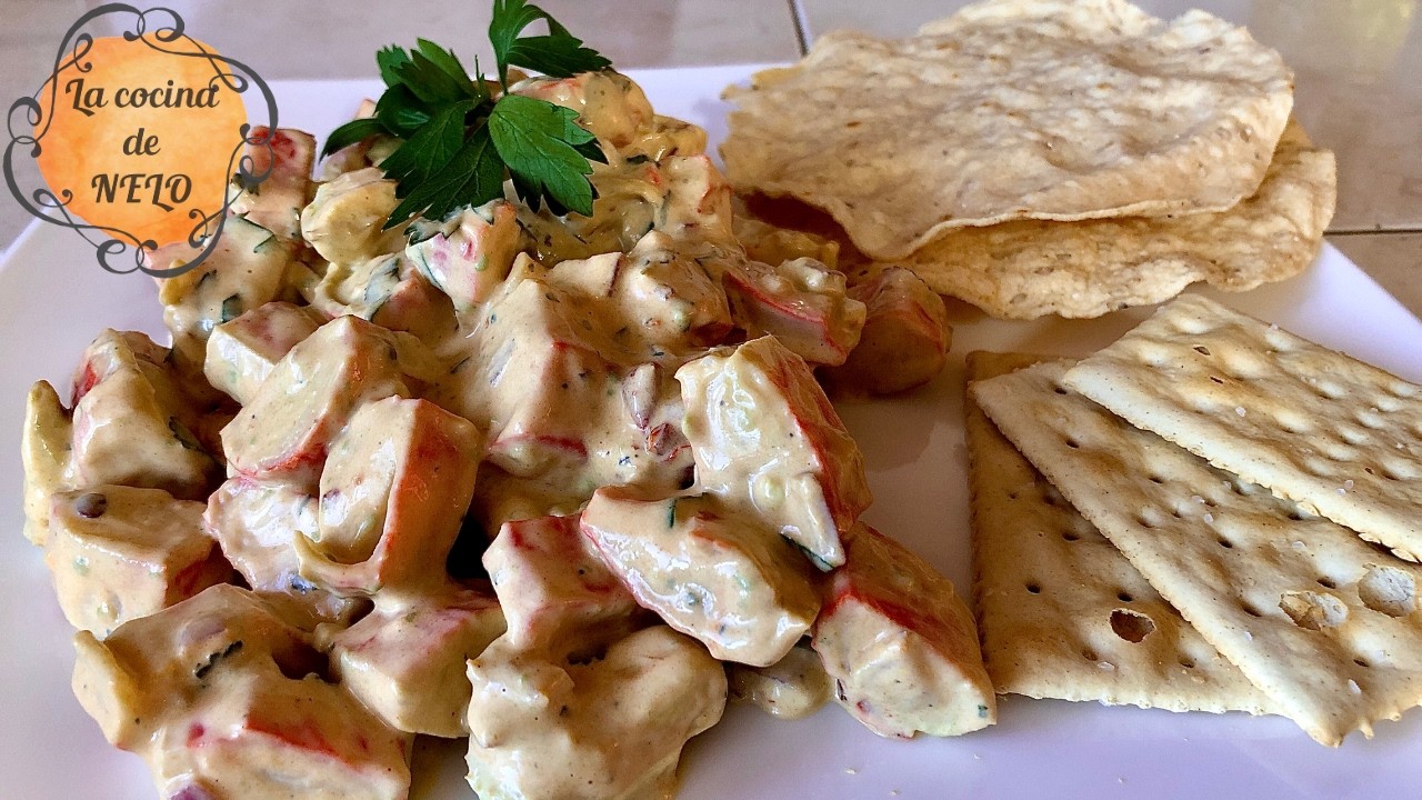 ENSALADA DE SURIMI!😎👌😉