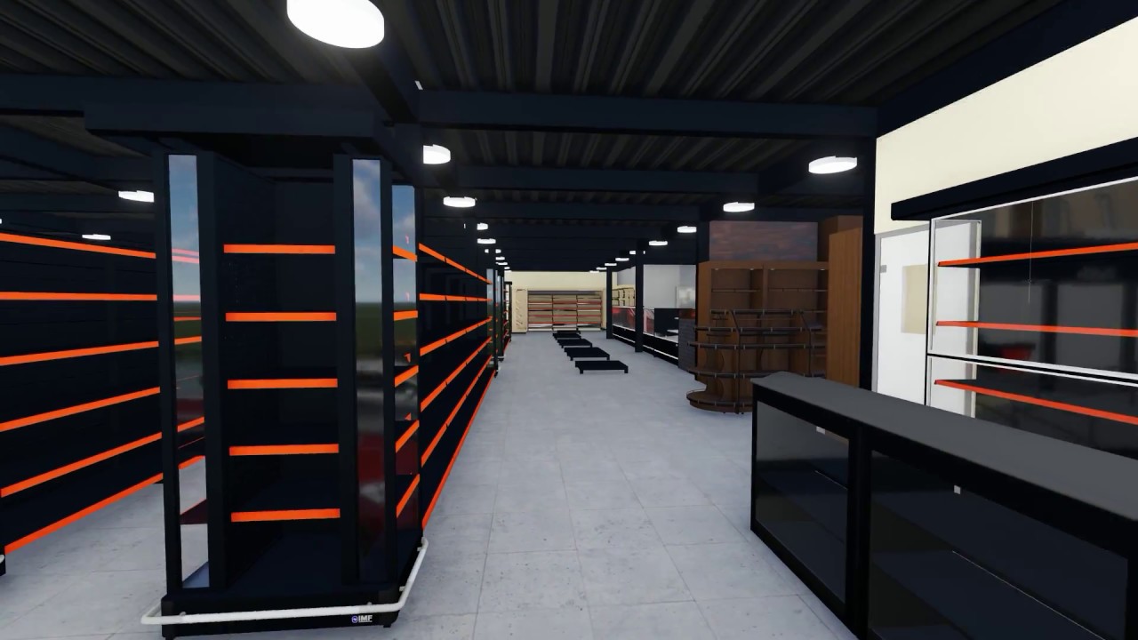 Proyecto Supermercado Gandini - Uruguay - ProjeMarket Proyectos y Equipamientos.
