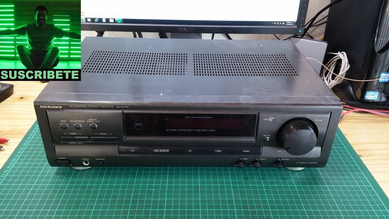 Que tiene adentro? #10: sinto amplificador technics 1/2