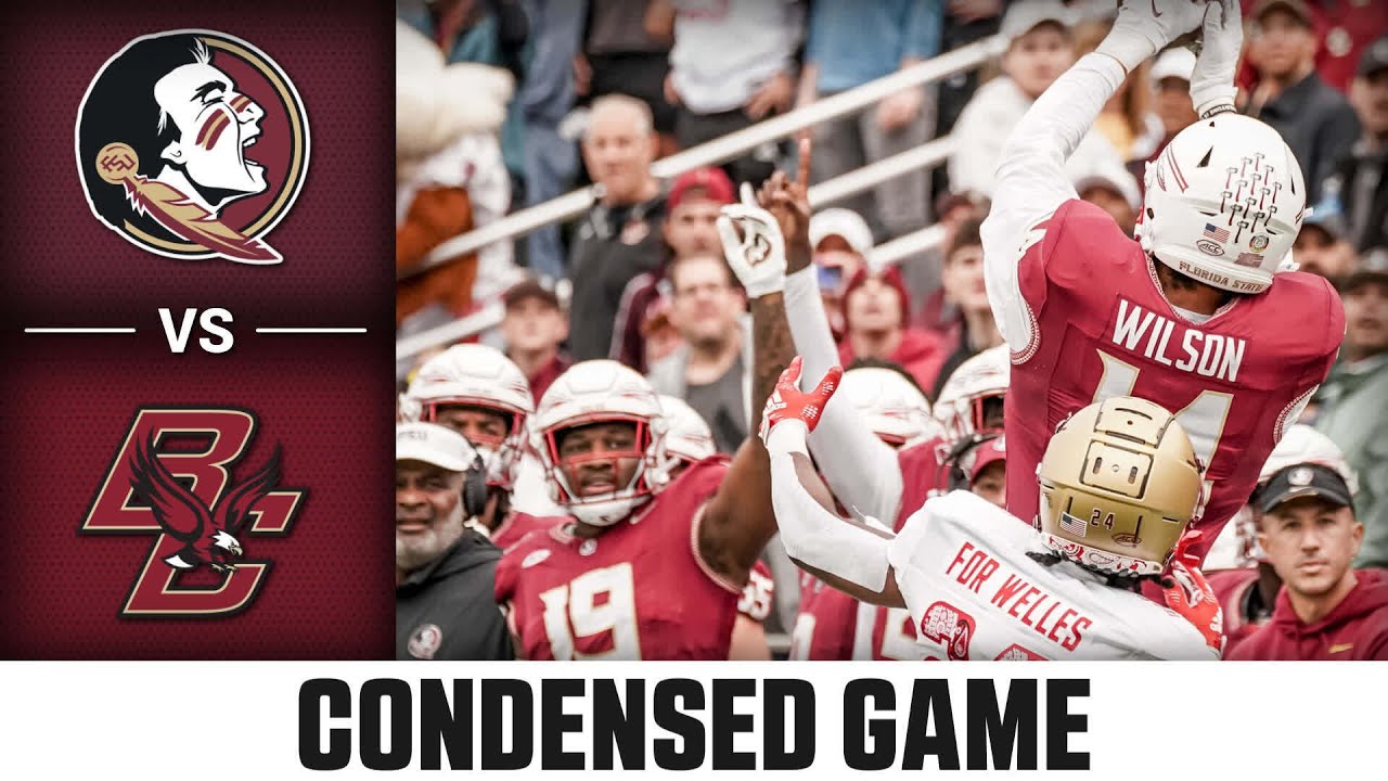 Florida State vs. Boston College Condensed Game | 2023 ACC Football