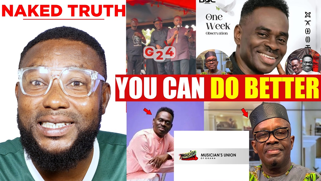 😭Very Sad: MUSIGA donates GH¢500 to family of Yaw Sarpong for funeral. After 37 yrs of Doing Music