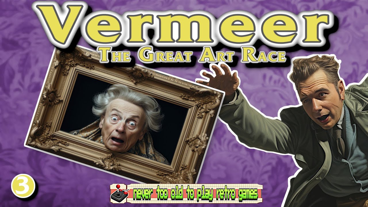 🎨 Vermeer: C64 vs. Amiga im Splitscreen | Retro Let's Play Klassiker 🕹️ // #3 Deutsch/Gameplay