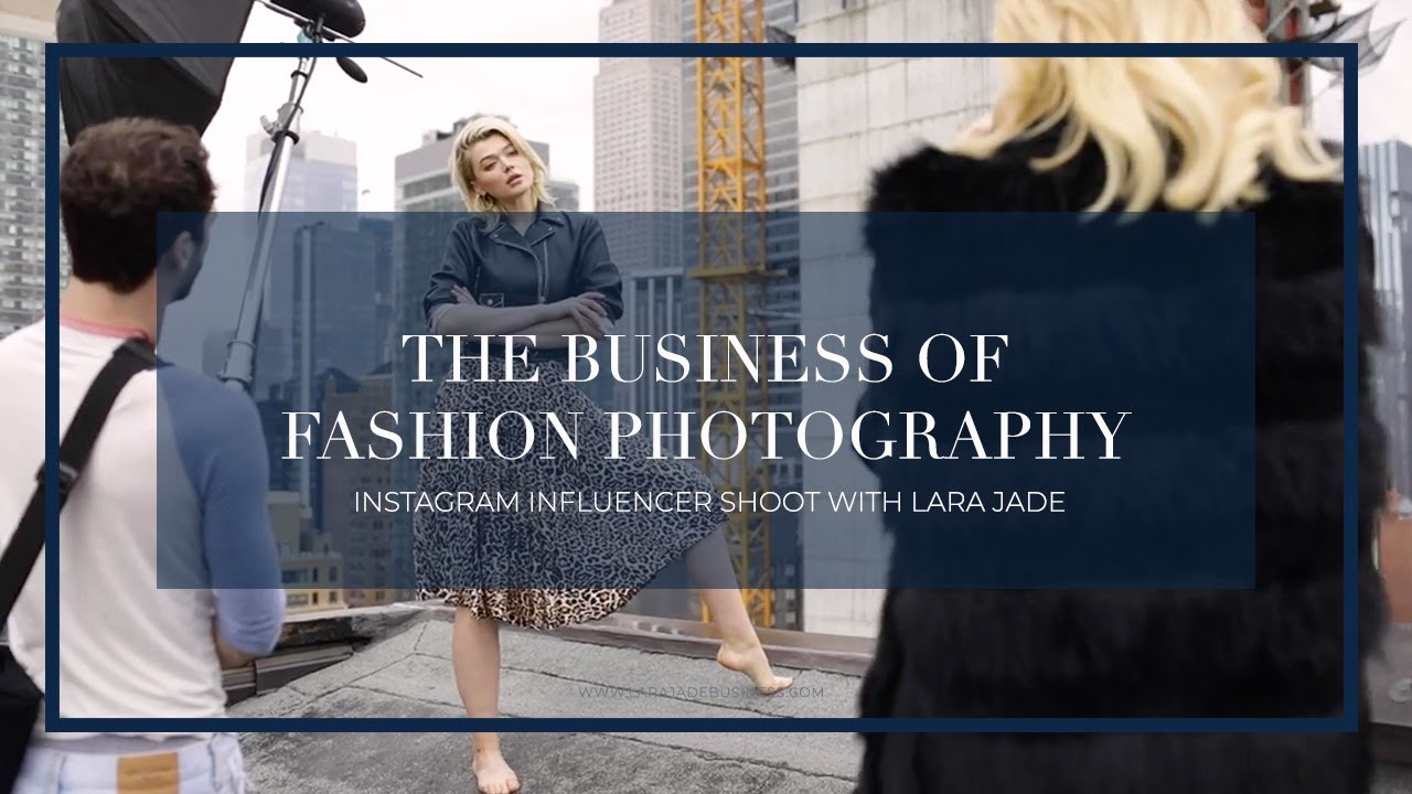 Fashion Photography Influencer Shoot with Lara Jade | The Portrait Masters