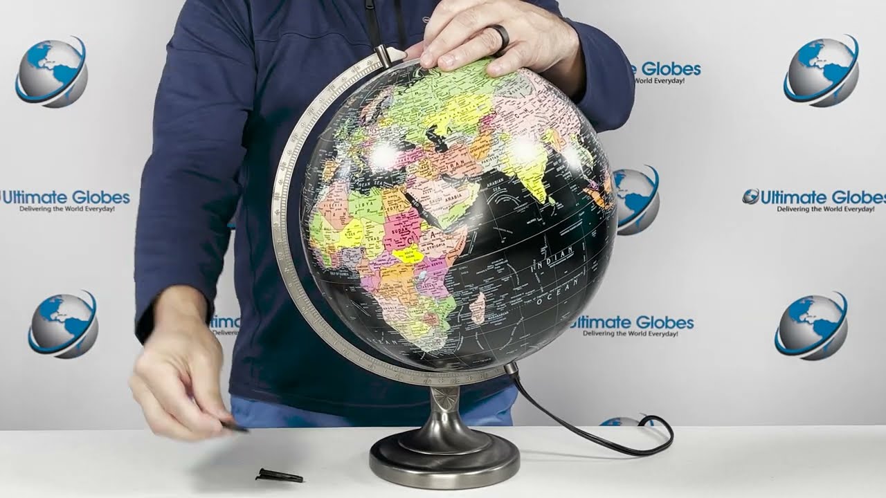 Replogle Orion Globe: How to Change the Lightbulb with Ultimate Globes