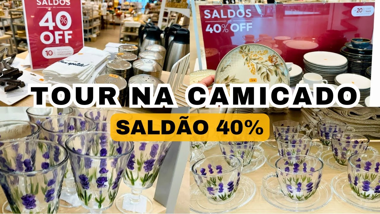 ACHADOS Lindos Para o LAR na CAMICADO. Saldos a partir de 40% OFF. #achados #camicado #porcelanas 