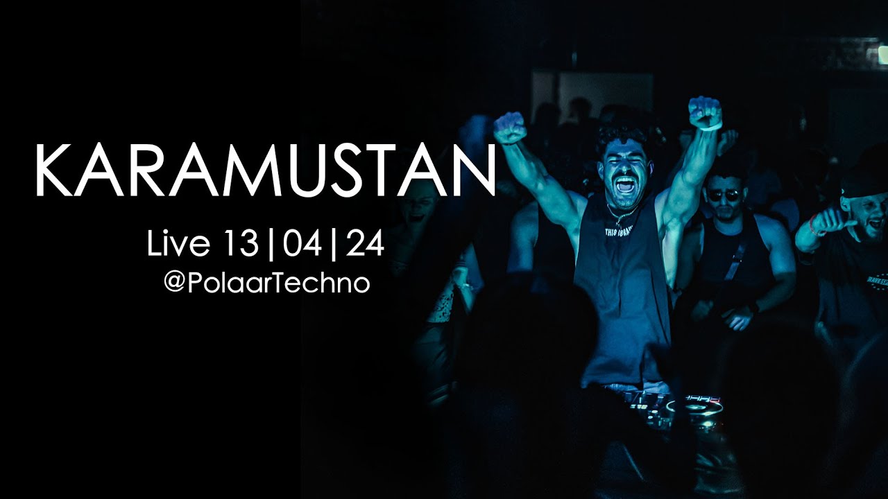 KARAMUSTAN - Full Live-Set @Polaar Techno | 13|04|24 | [4K]