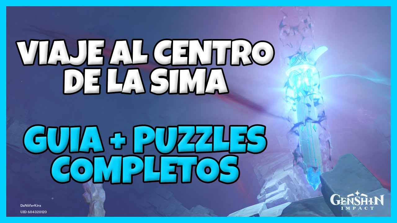 🔑💥Viaje al centro de LA SIMA (Guía + Puzzles Completos)💥🔑| Genshin Impact