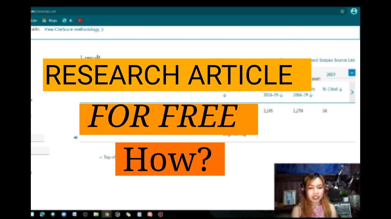 How to download Research Article for FREE?