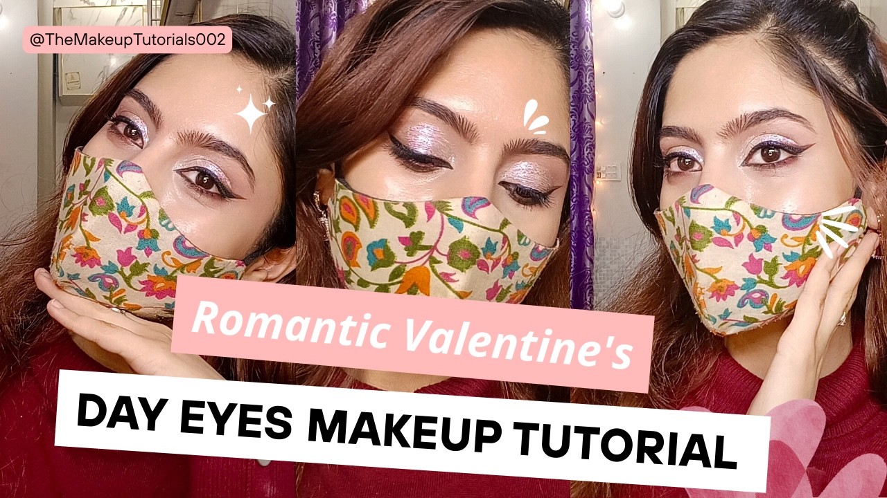 Romantic Valentine's day Eyes Makeup Tutorial ❣️