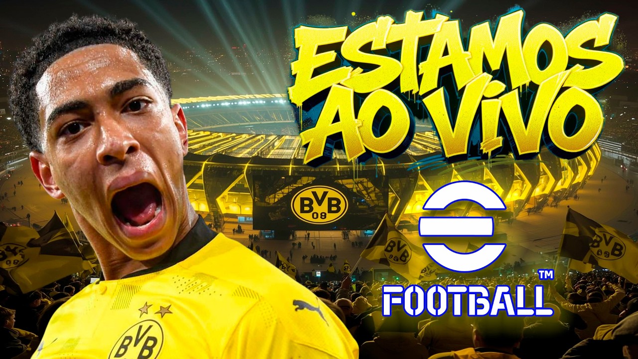 🚀 AO VIVO NO EFOOTBALL! SÓ JOGÃO HOJE