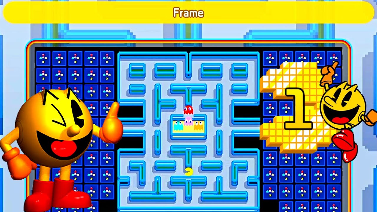 PAC-MAN 99 🍒 First Place Victory Win 🍒 Frame Design #4