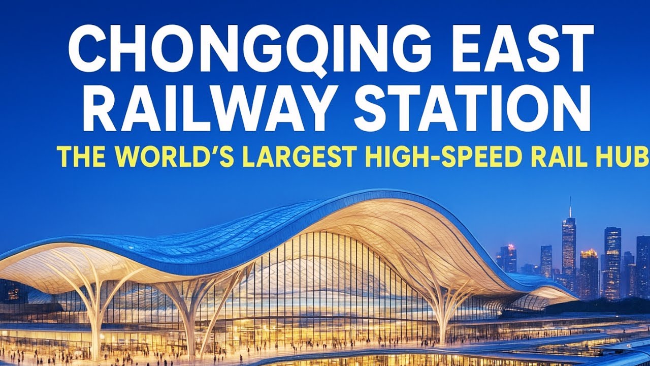 Chongqing East Railway Station &ndash; The World&rsquo;s Largest High-Speed Rail Hub