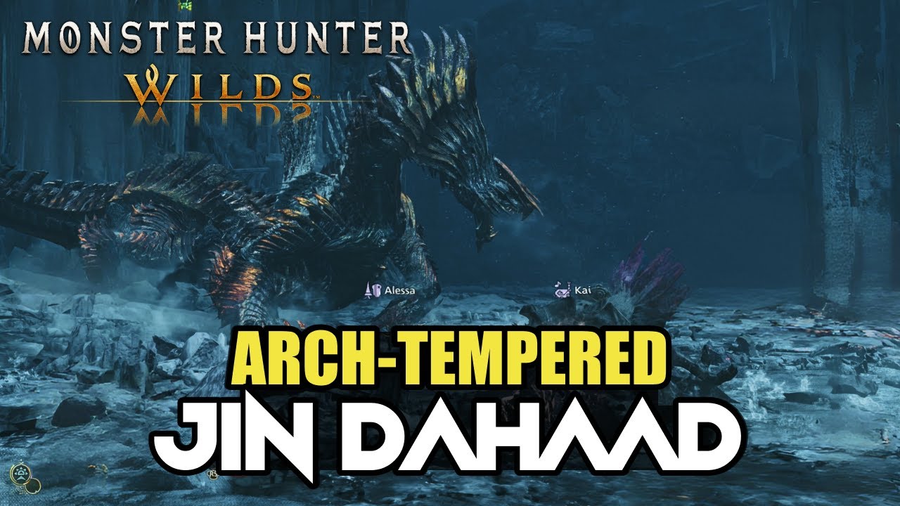 Monster Hunter Wilds - Arch Tempered Jin Dahaad Boss Fight (Dual Blades)