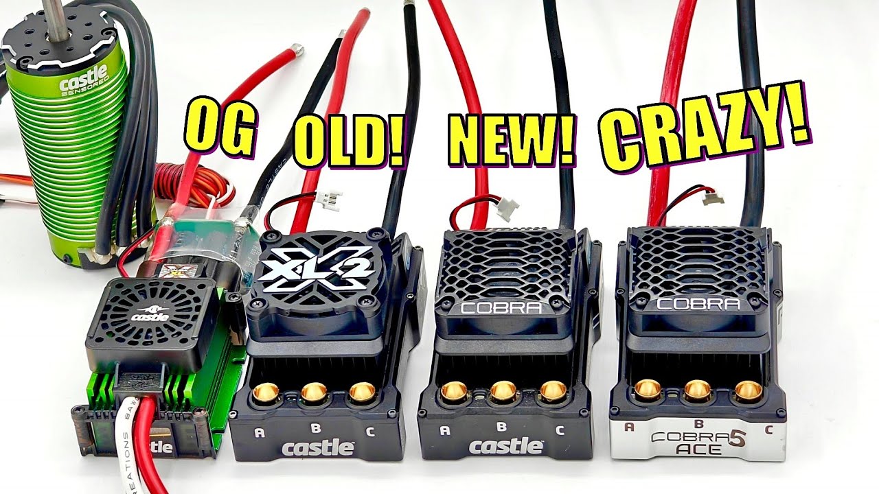 BIGGEST 8S ESC Comparison! XLX / XLX2/ Cobra 5/ Cobra 5 ACE