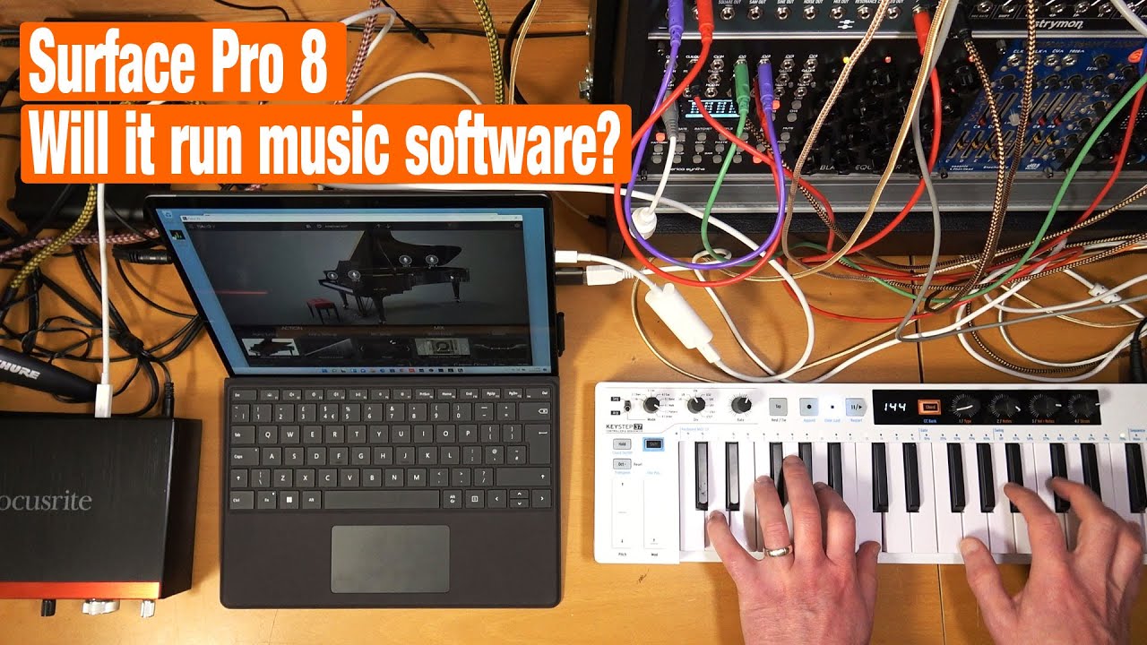 Surface Pro 8 - First look for Music Production
