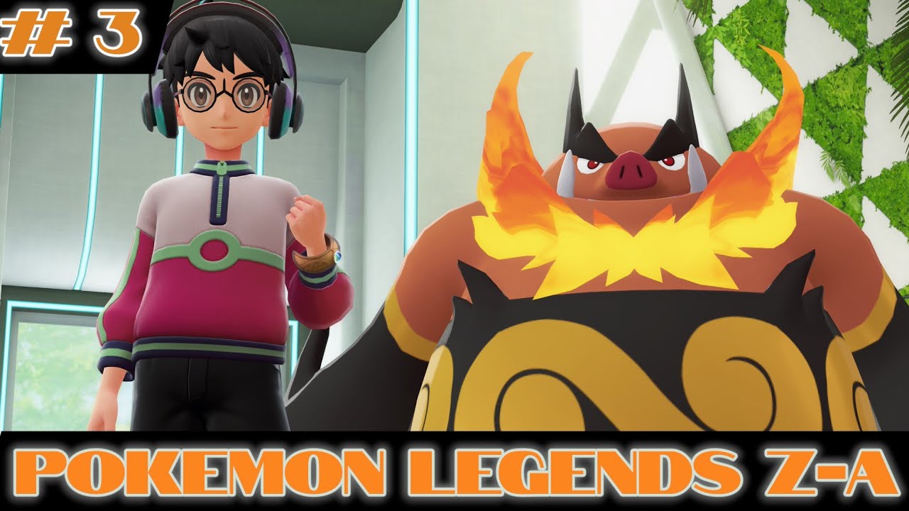 Playing Pokemon Legends Z-A Nintendo Switch 2 Edition! (Part 3) 👍🔔