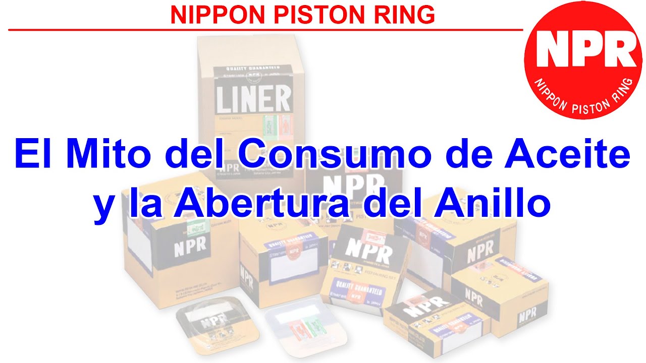 Primera Parte del Curso El Mito de la Abertura del Anillo y el Consumo de Aceite