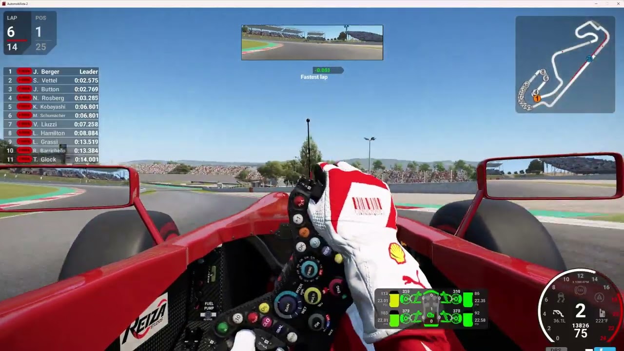 Automobilista 2 2010 Formula One World Championship Round 1. Spanish Grand Prix.