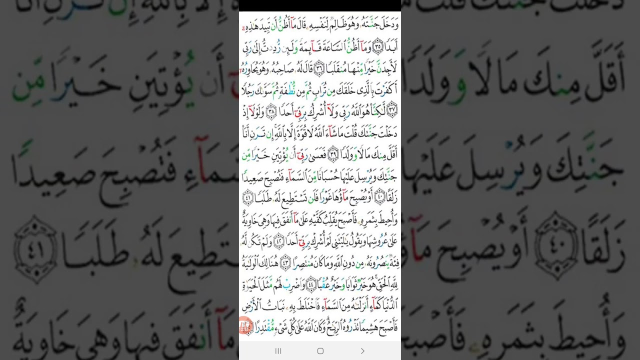 تلاوة سورة الكهف كاملة| التجويد الميسر للنساء | برواية حفص عن عاصم