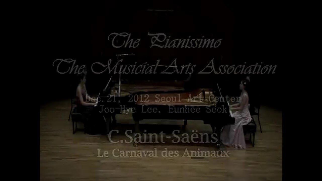 C.Saint-Saëns - Le Carnaval des Animaux for 2 Pianos 4 Hands