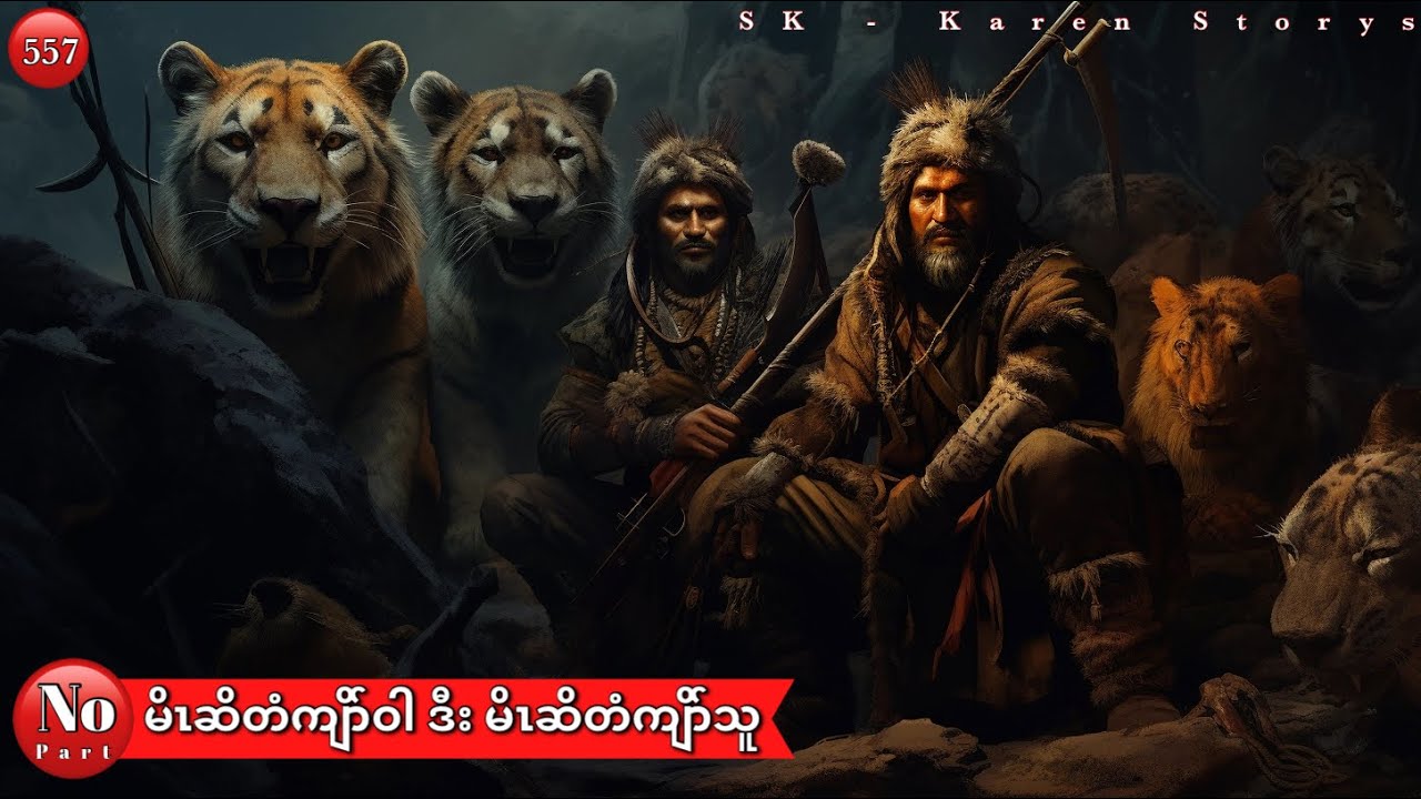 Ep:557 [ မိၤဆိတံကျိာ်ဝါ ဒီး မိၤဆိတံကျိာ်သူ ] Karen Hunting Legend Story. No Part. 12-27-2023