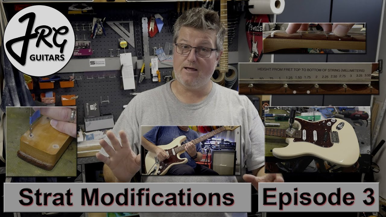 Strat Experiment - Scalloped Fretboard Episode 3
