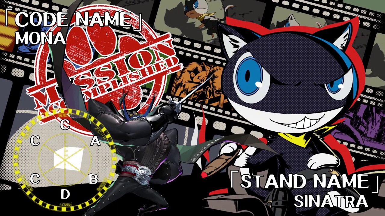 Persona 5 JoJo Stand Eye Catchers