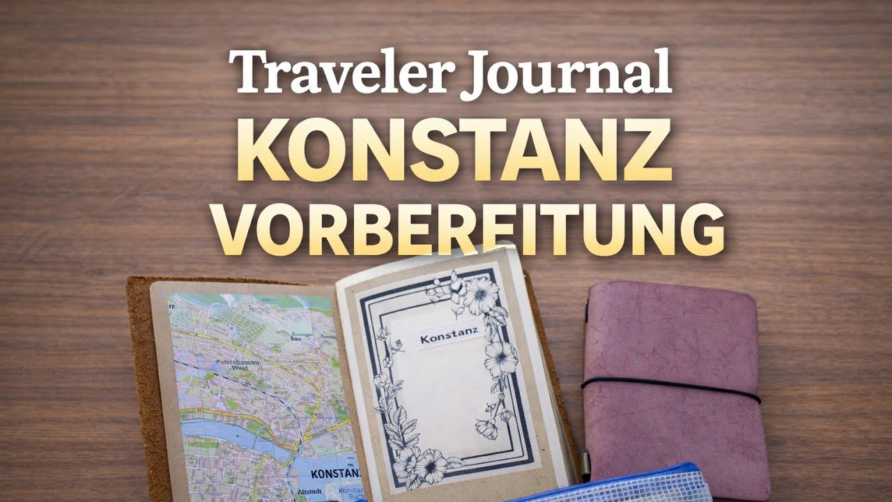 Traveler Journal- Konstanz Vorbereitung