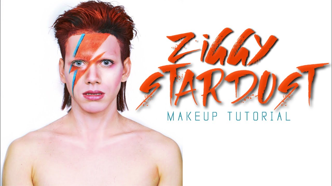 David Bowie Ziggy Stardust (Aladdin Sane) - Makeup Tutorial